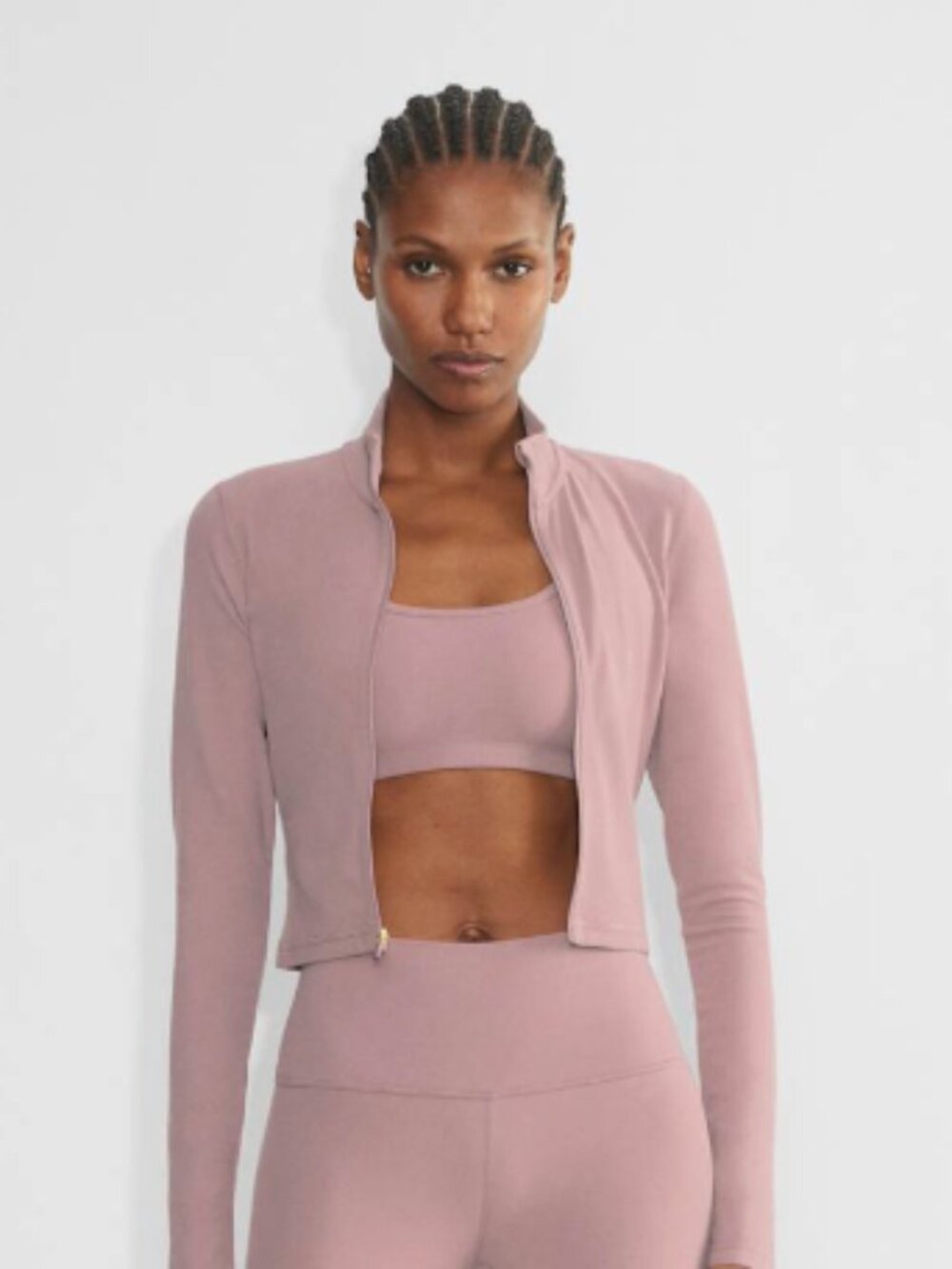 Aritzia – Golden BUTTER LIMIT ZIP-UP